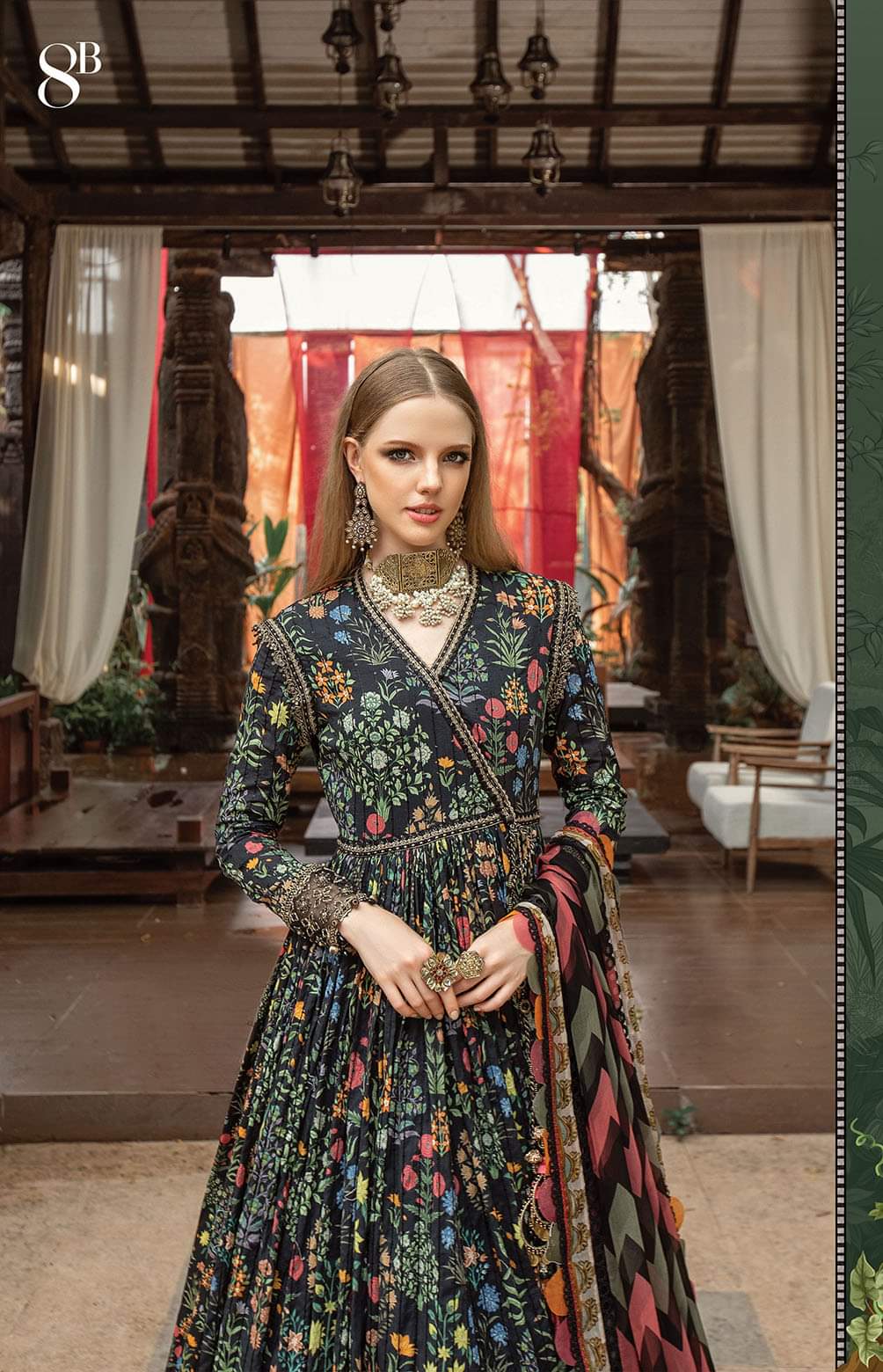 Pure Lawn Embroidered 3 Piece Unstitched Suit MBL-MPT-23-Summer Collection