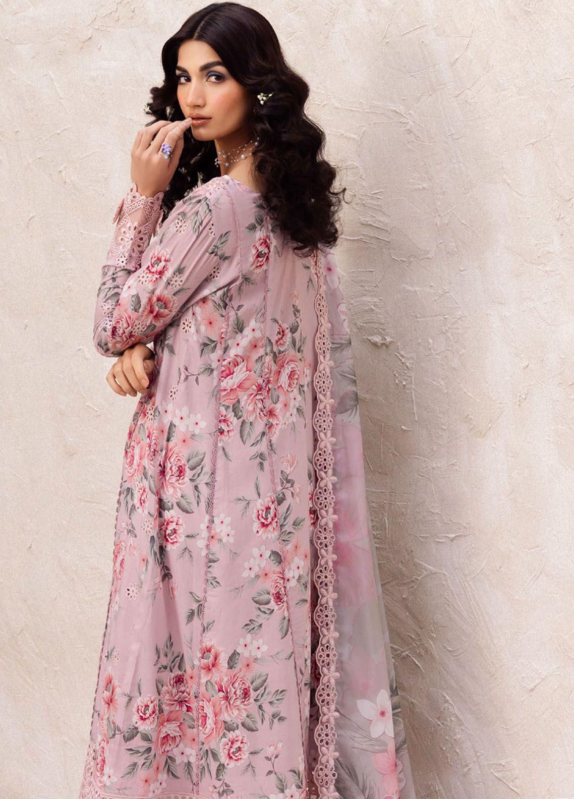 Chicken Kari Embroidered Lawn 3 Piece Unstitched Suit - Summer Collection