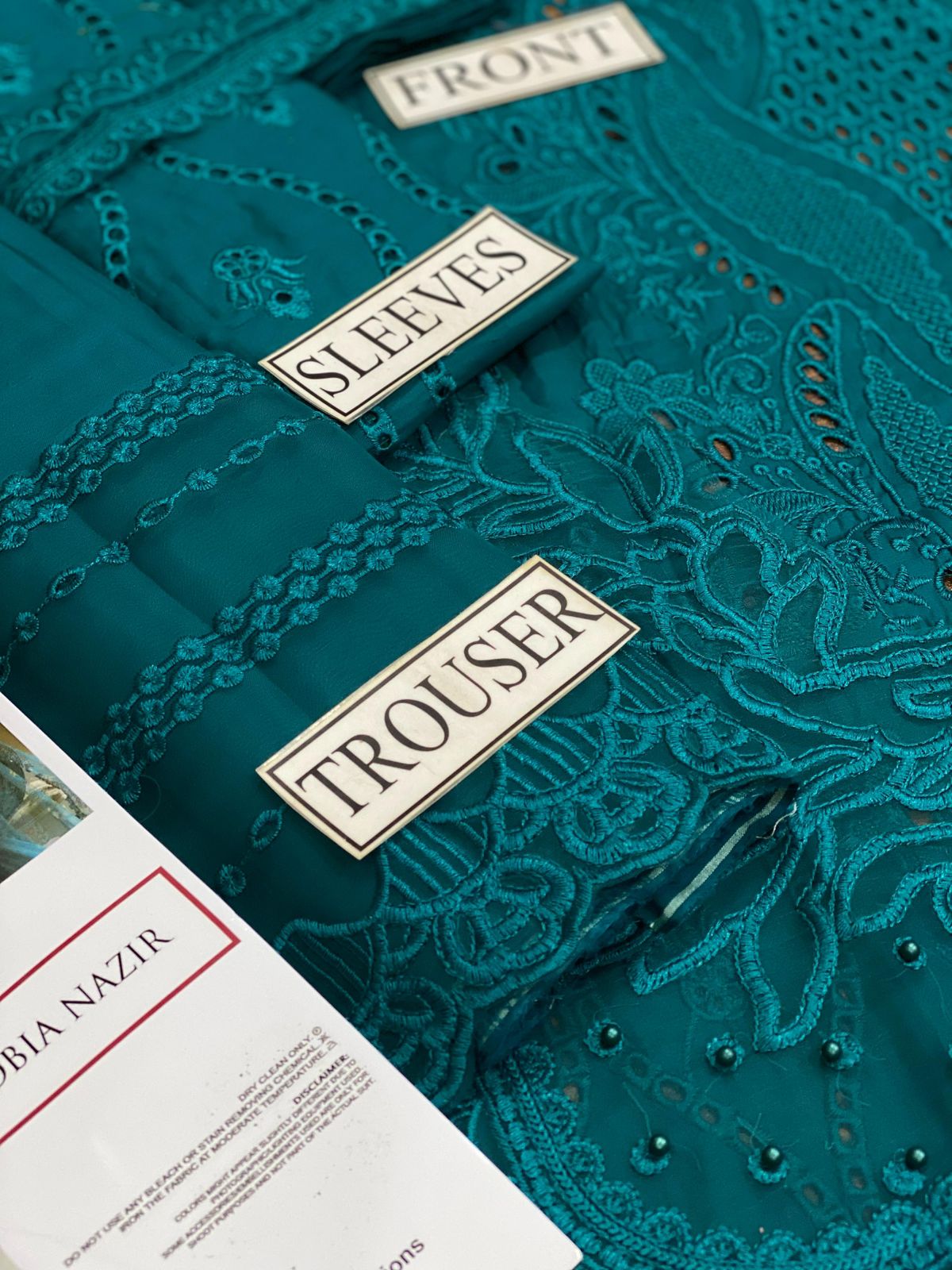 Chicken Embroidered Lawn 3 Piece Unstitched Suit SN-Summer Collection