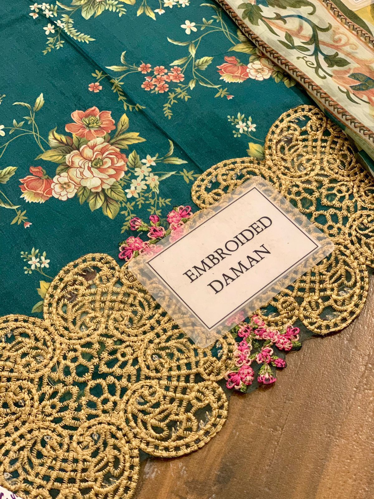 Embroidered Lawn 3 Piece Unstitched Suit EL-07A-STAY CURIOUS-25 - Summer Collection