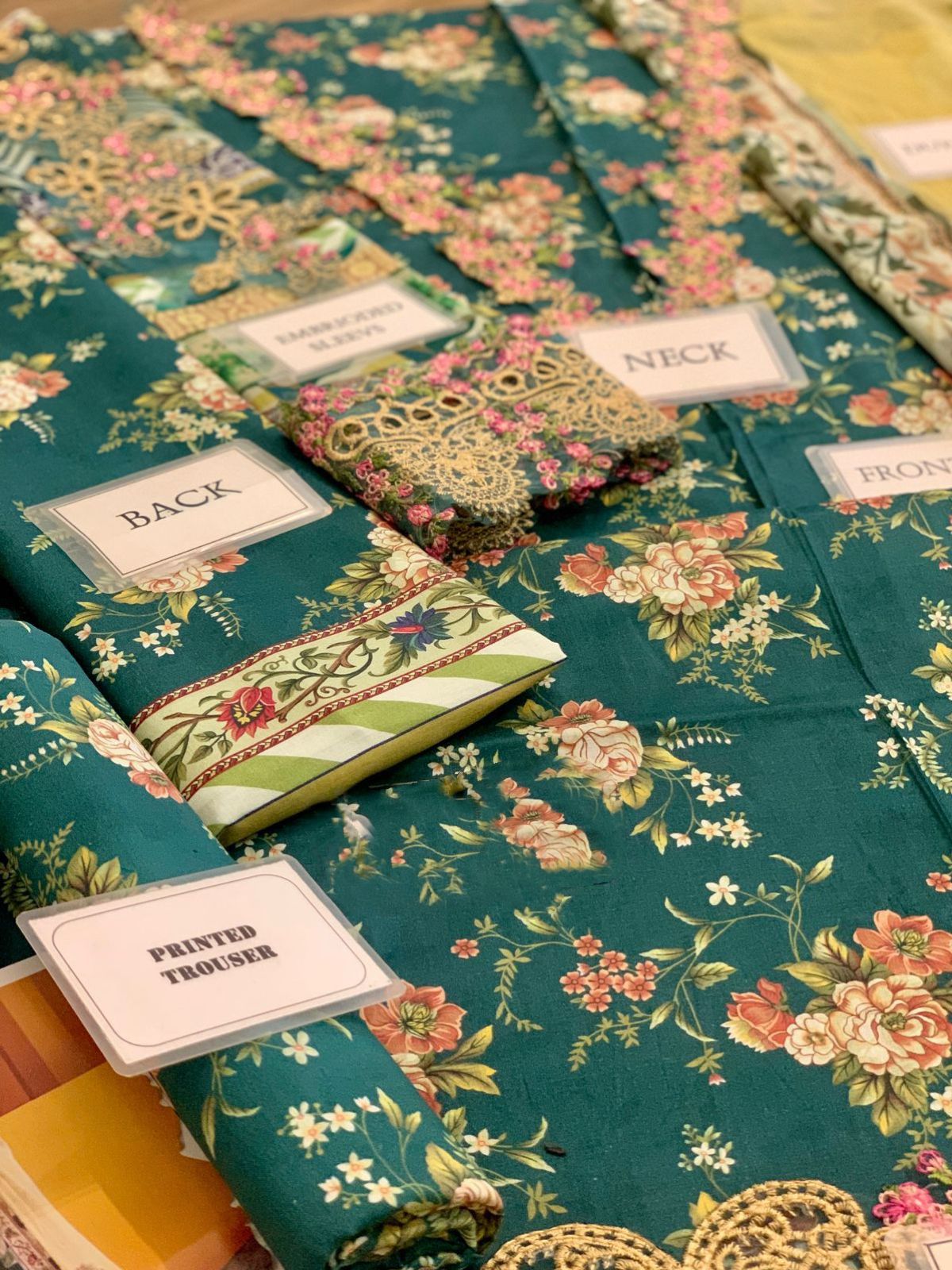 Embroidered Lawn 3 Piece Unstitched Suit EL-07A-STAY CURIOUS-25 - Summer Collection