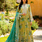 Embroidered Lawn 3 Piece Unstitched Suit EL-08B-JADE - Summer Collection