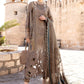 Brown Chikankari Embroidered Lawn 3 Piece Unstitched Suit MBL-D-2407-B-24 - Summer Collection