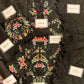 Embroidered Organza 3 Piece Unstitched Suit MBL-D-2405-B-24- Party Wear