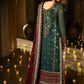 Embroidered Chiffon 3 Piece Unstitched Suit AJ-24-AZ - Party Wear