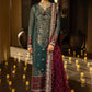 Embroidered Chiffon 3 Piece Unstitched Suit AJ-24-AZ - Party Wear