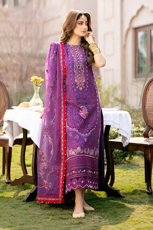 Luxury Chicken Kari Embroidered Lawn Dress 3 piece Unstitched Dress