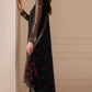 Black Luxury Chiffon Embroidered Collection Unstitched UC-3070 -Party Wear