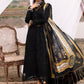 Black Luxury Chicken Kari Embroidered Lawn Dress 3 piece Unstitched Dress