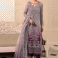 Luxury Embroidered Organza 3 Piece Unstitched Suit MBC-BD-2605-23-Party Wear