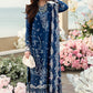 Luxury Chicken Kari Embroidered Lawn Dress 3 piece Unstitched Dress - FK-05