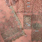 Luxury Net Embroidered Unstitched Saree AJ -Party Wear