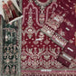 Net Embroidered Unstitched 3 Piece Suit BC-CH10-07-Party Wear