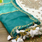 Embroidered Unstitched 3 Piece Chiffon Suit - Party Wear
