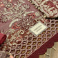 Luxury Embroidered Organza 3 Piece Unstitched Suit MBC-BD-2605-23-Party Wear