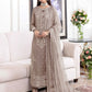 Chiffon Embroidered 3 Piece Unstitched Suit AJJMC-D20-23 -Party Wear