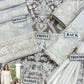 White Organza Heavy Embroidered 3 Piece Unstitched Suit -NM- Party Wear