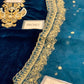 Velvet Embroidered Unstitched 3 Piece Suit -PR-874-23-Party Wear