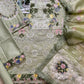 Luxury Chicken Kari Embroidered Lawn Dress 3 piece Unstitched Dress - MH - Summer Collection