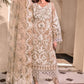 Embroidered Organza 3 Piece Unstitched Suit MBC-BD-2608-23 -Party Wear