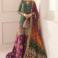 Luxury Organza Embroidered Collection Unstitched 3 Piece Dress-Party Wear
