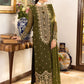 Embroidered Chiffon 3 Piece Unstitched Suit AJ-24-Party Wear