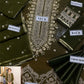 Embroidered Chiffon 3 Piece Unstitched Suit AJ-24-Party Wear