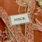 Embroidered Organza 3 Piece Unstitched Suit AC-ELEA-24-Party Wear
