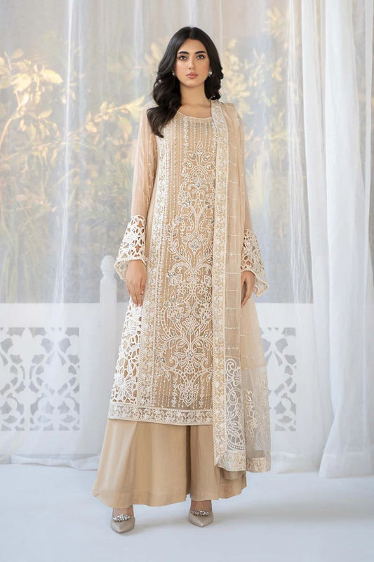 Embroidered Chiffon 3 Piece Unstitched Suit MBC-SF-EF24-67 -Party Wear