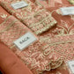 Embroidered Organza 3 Piece Unstitched Suit AC-ELEA-24-Party Wear