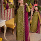 Embroidered Chiffon 3 Piece Unstitched Suit AJ-24-Party Wear