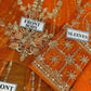 Soft Net Mexi Fully Heavy Embroidered - AF - Party Wear