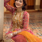 Heavy Embroided Chiffon 3 Piece Unstitched Dress-Party Wear