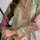 Tie N Die Pista Purple Luxury Chiffon Dress - Unsitched
