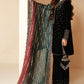 Embroidered black Multi Dupatta Luxury Velvet Dress Unstiched 3 Piece