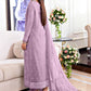 Chiffon Embroidered 3 Piece Unstitched Suit - Party Wear