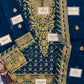 Embroidered Chiffon 3 Piece Unstitched Suit AJEMC-D25-24 - Party Wear