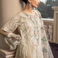 3D & Handwork Heavy Embroidered Chiffon 4 Piece Unstitched Dress