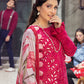 Luxury Chicken Kari Embroidered Lawn Dress 3 piece Unstitched Dress with Silk Dupatta - Summer Collection