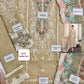 3D & Handwork Heavy Embroidered Chiffon 4 Piece Unstitched Dress