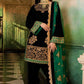 Bottle Green Velvet 5000 Embroidered Unstitched 3 Piece Suit ZC-D01-ZIMMEL-22-Party Wear