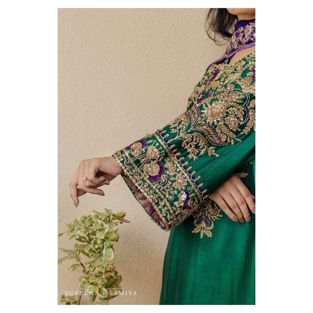 Bridal Raw Silk Unstitched 3 Piece Dress