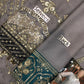 Embroidered Chiffon 3 Piece Unstitched Suit AL-Party Wear