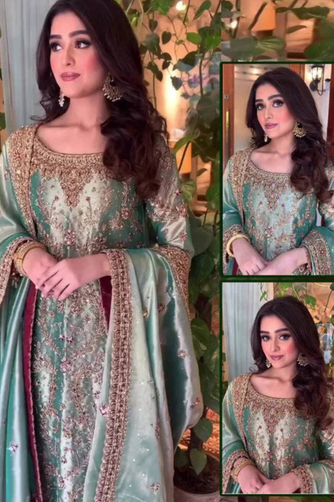 Mesuri Hand Embellished 3 Piece Unstitched Dress