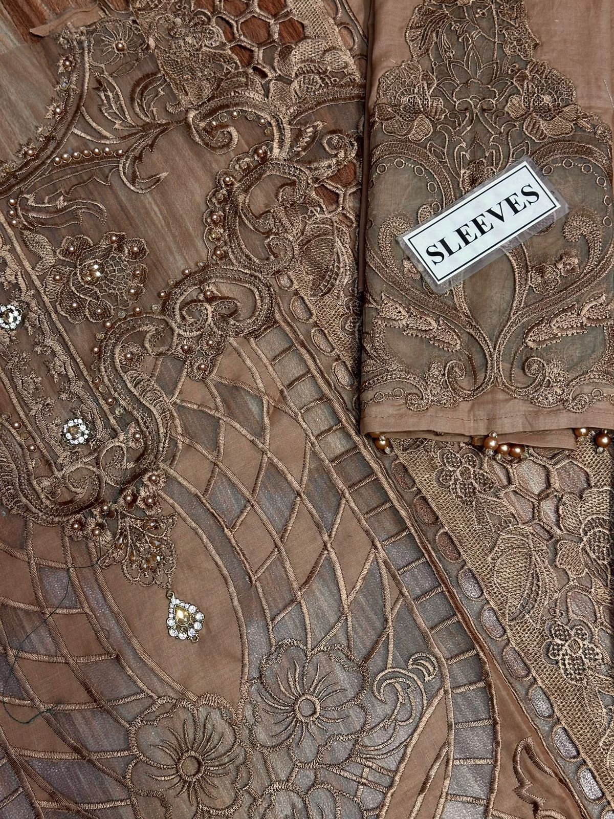 Chicken Embroidered Lawn 3 Piece Unstitched Dress - BI