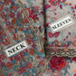 Embroidered Multi Floral Luxury Chiffon 3 Piece Unstitched Dress CHZ-Party Wear