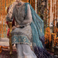 Embroidered Chiffon 3 Piece Unstitched Suit AL-Party Wear
