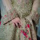 Wedding Festive Luxury Embroidered Organza Suits Unstitched - URWA