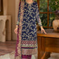 Luxury Chiffon Embroidered Dress 3 Piece Unstitched