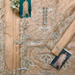 Luxury Organza Embroidered 3 Piece Unstitched Dress - Party Wear